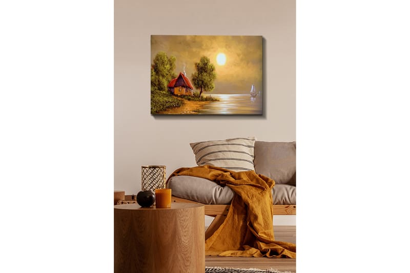 Dekorativ Canvasbilde 50x70 cm - Flerfarget - Innredning - Bilder & kunst - Lerretsbilder