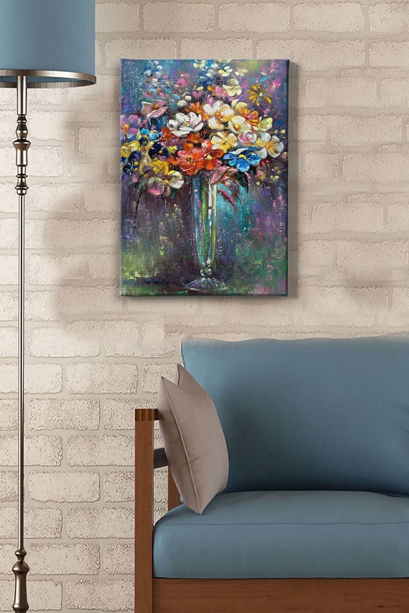 Dekorativ Canvasbilde 50x70 cm - Flerfarget - Innredning - Bilder & kunst - Lerretsbilder