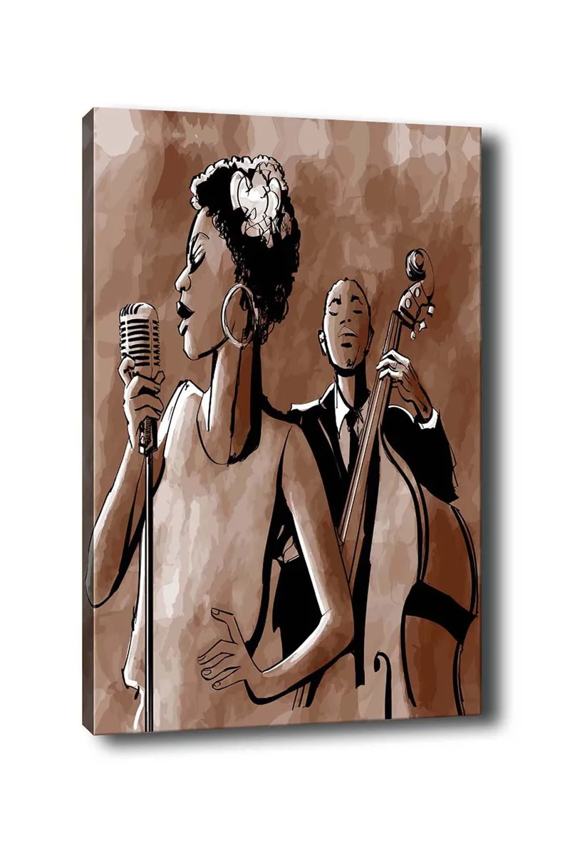 Dekorativ Canvasbilde 50x70 cm, Flerfarget