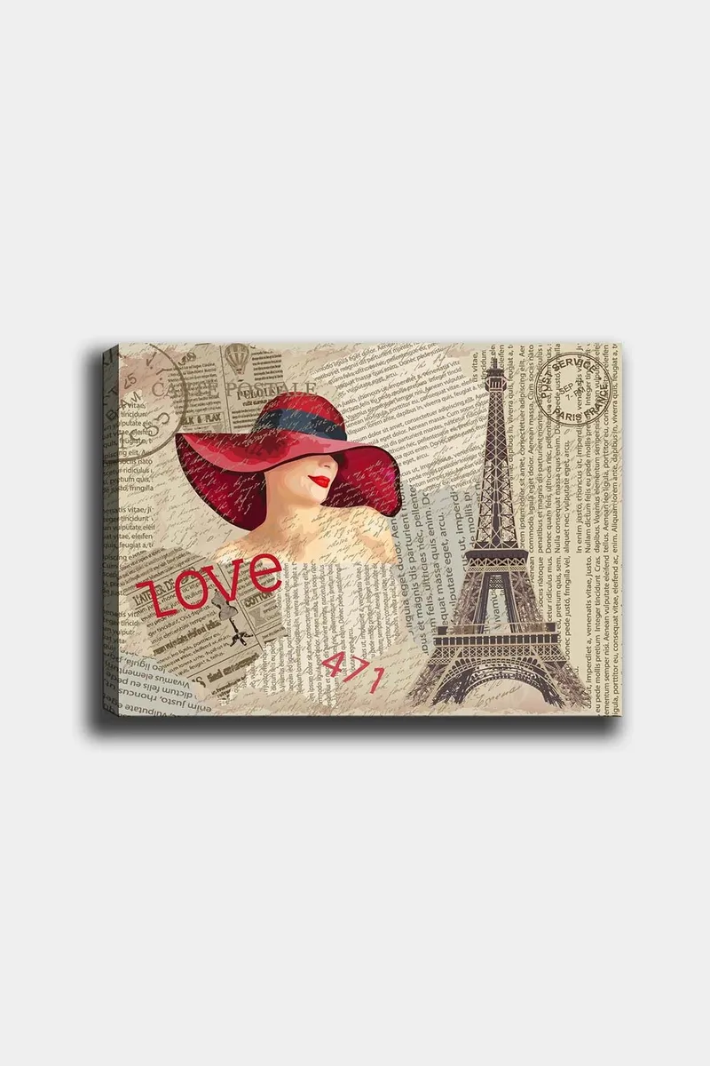 Dekorativ Canvasbilde 50x70 cm, Flerfarget