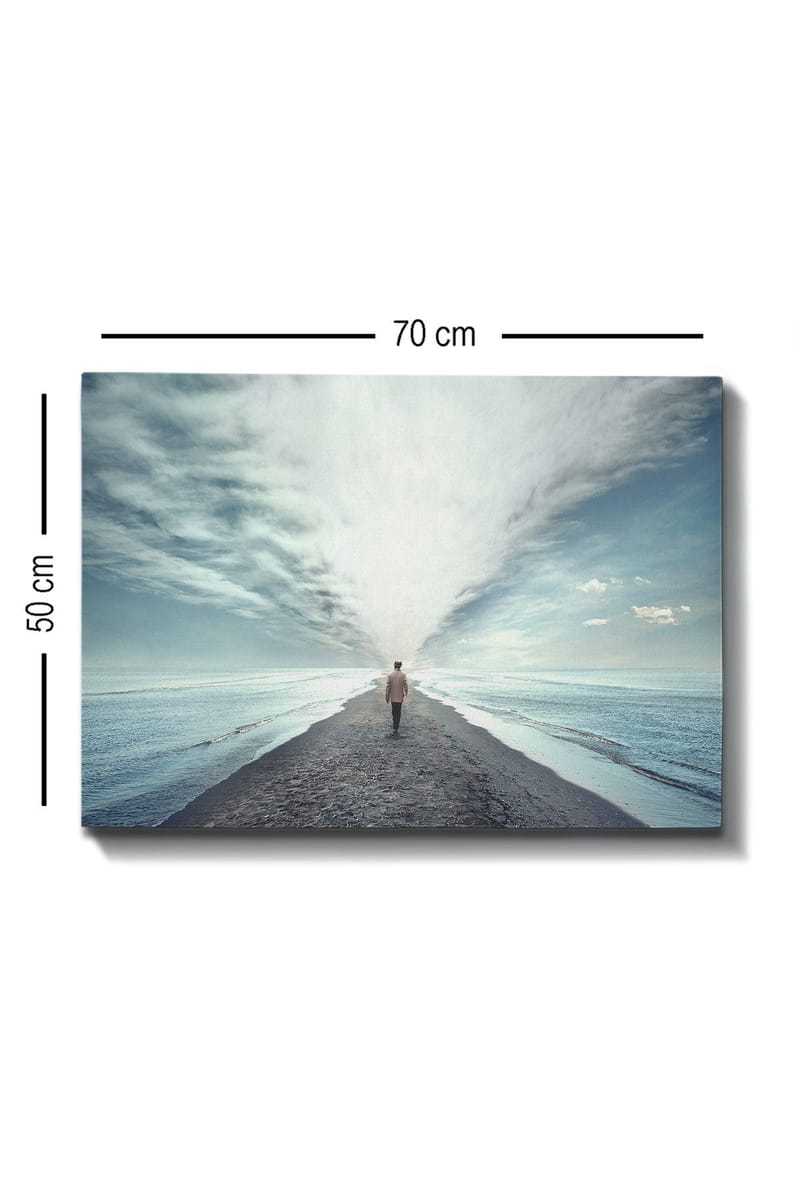 Dekorativ Canvasbilde 50x70 cm - Flerfarget - Innredning - Bilder & kunst - Lerretsbilder