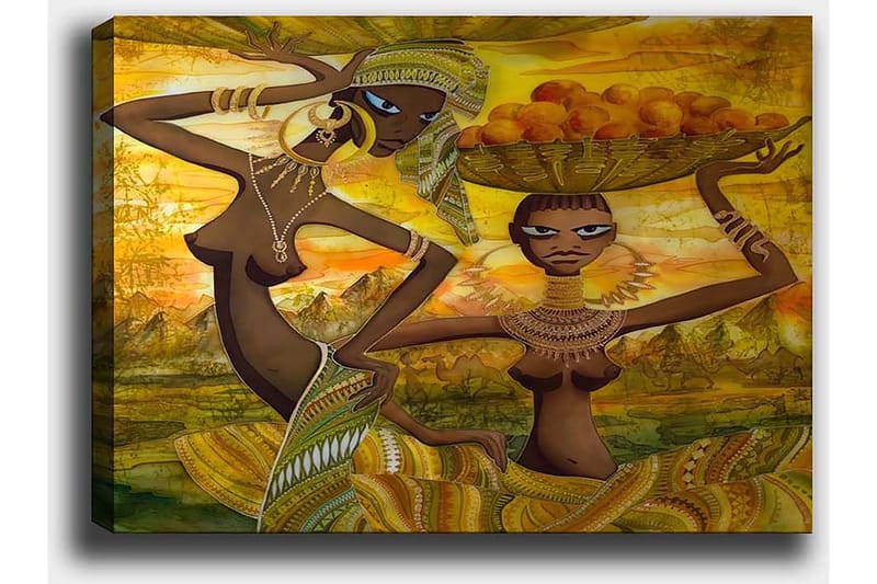 Dekorativ Canvasbilde 50x70 cm - Flerfarget - Innredning - Bilder & kunst - Lerretsbilder