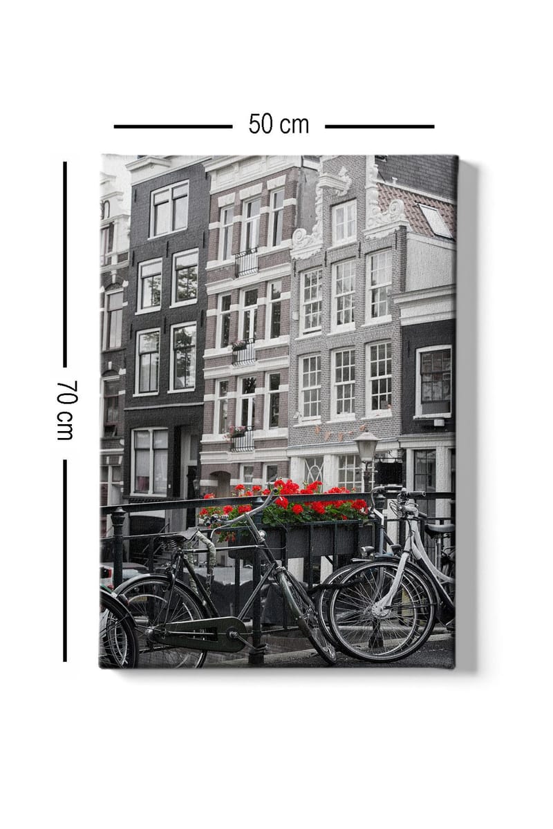 Dekorativ Canvasbilde 50x70 cm - Flerfarget - Innredning - Bilder & kunst - Lerretsbilder