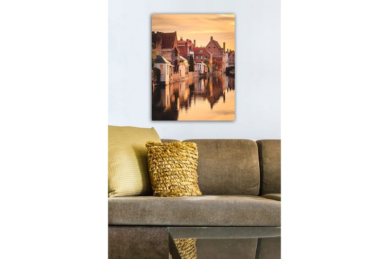 Dekorativ Canvasbilde 50x70 cm - Flerfarget - Innredning - Bilder & kunst - Lerretsbilder