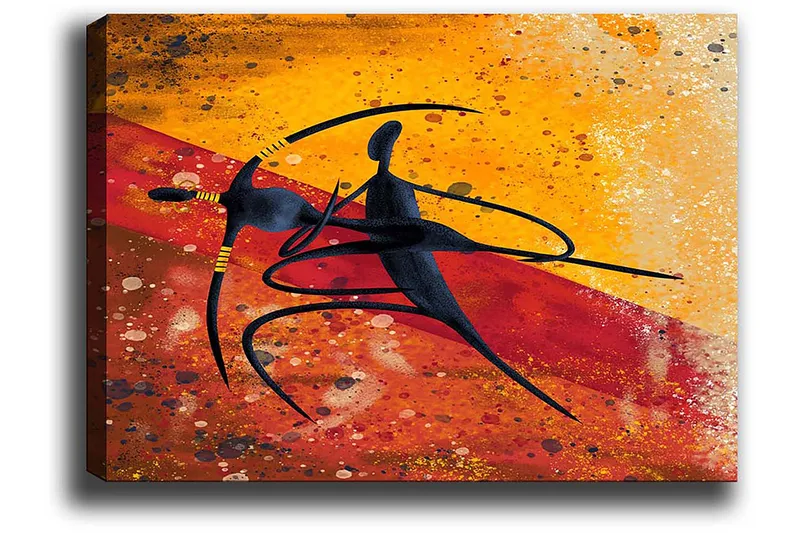 Dekorativ Canvasbilde 50x70 cm - Flerfarget - Innredning - Bilder & kunst - Lerretsbilder