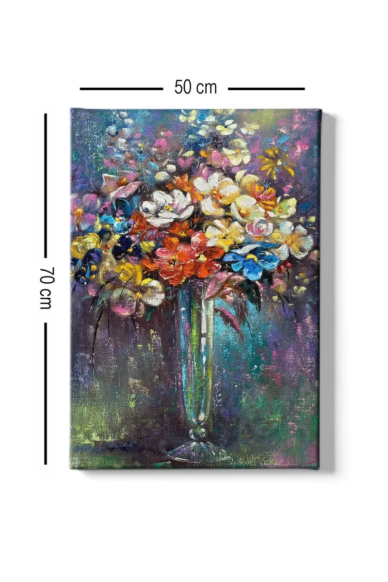 Dekorativ Canvasbilde 50x70 cm - Flerfarget - Innredning - Bilder & kunst - Lerretsbilder