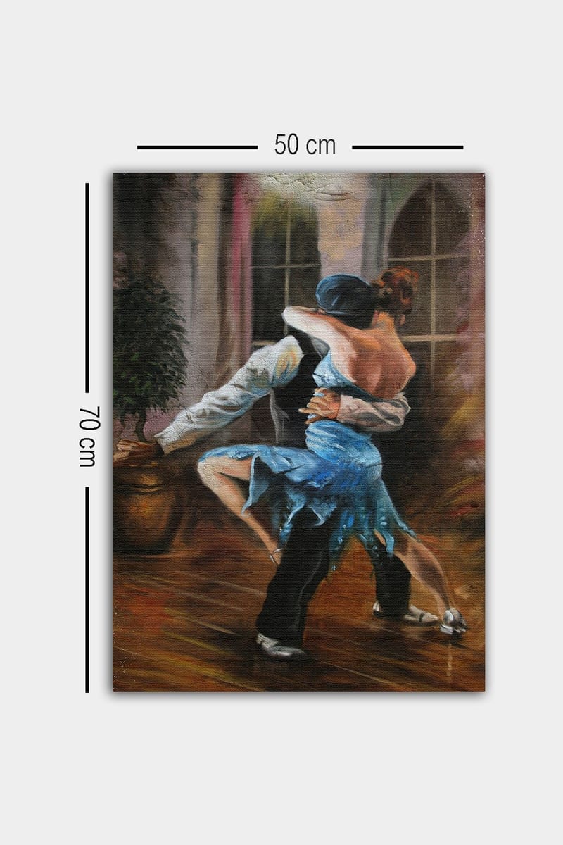 Dekorativ Canvasbilde 50x70 cm - Flerfarget - Innredning - Bilder & kunst - Lerretsbilder