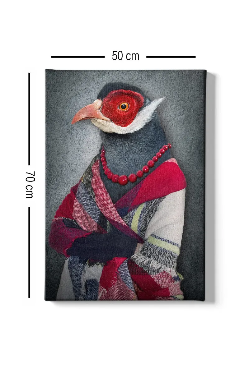 Dekorativ Canvasbilde 50x70 cm - Flerfarget - Innredning - Bilder & kunst - Lerretsbilder