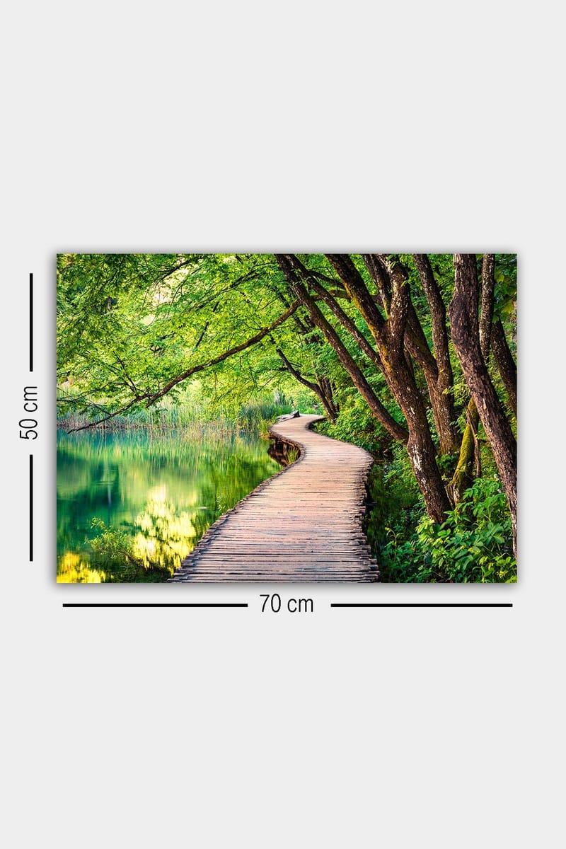 Dekorativ Canvasbilde 50x70 cm - Flerfarget - Innredning - Bilder & kunst - Lerretsbilder