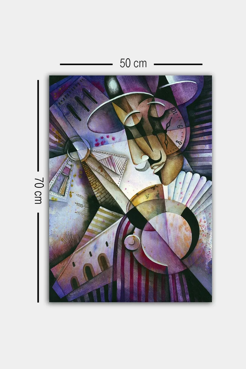 Dekorativ Canvasbilde 50x70 cm - Flerfarget - Innredning - Bilder & kunst - Lerretsbilder