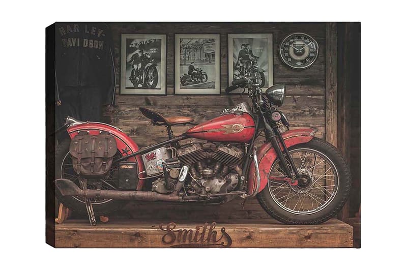 Dekorativ Canvasbilde 50x70 cm, Flerfarget