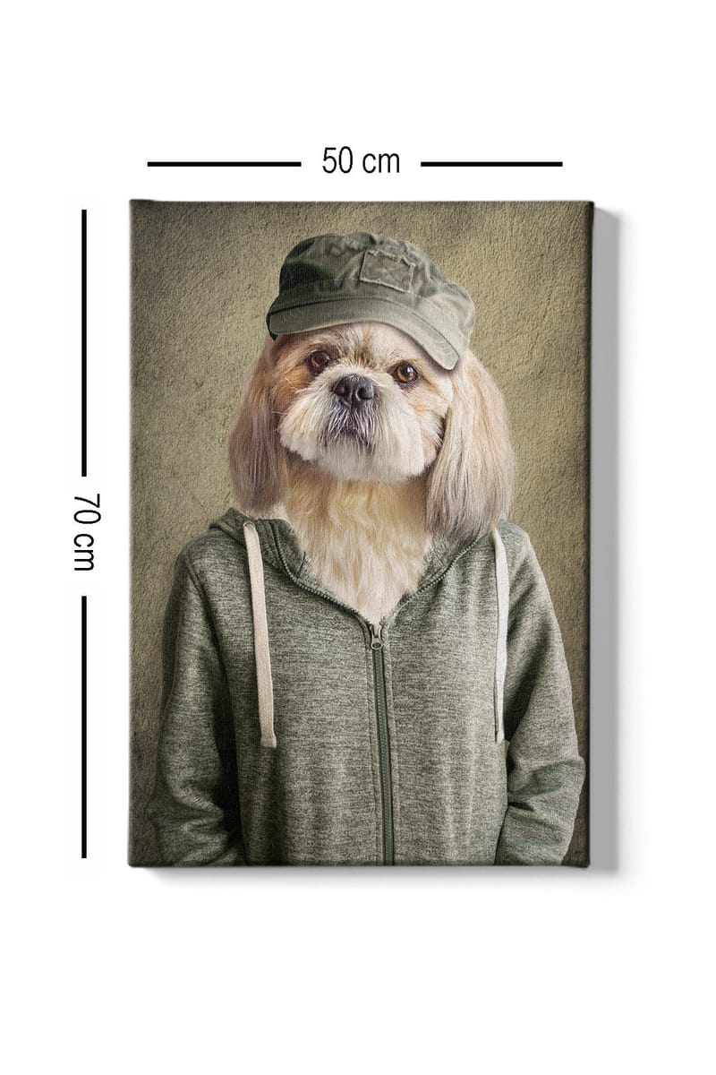 Dekorativ Canvasbilde 50x70 cm - Flerfarget - Innredning - Bilder & kunst - Lerretsbilder