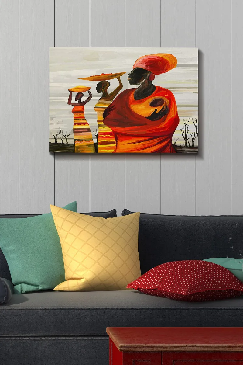 Dekorativ Canvasbilde 50x70 cm - Flerfarget - Innredning - Bilder & kunst - Lerretsbilder