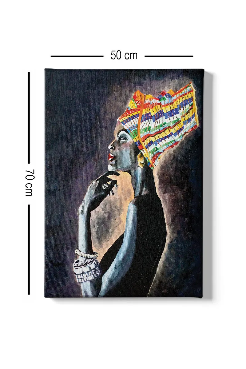 Dekorativ Canvasbilde 50x70 cm - Flerfarget - Innredning - Bilder & kunst - Lerretsbilder