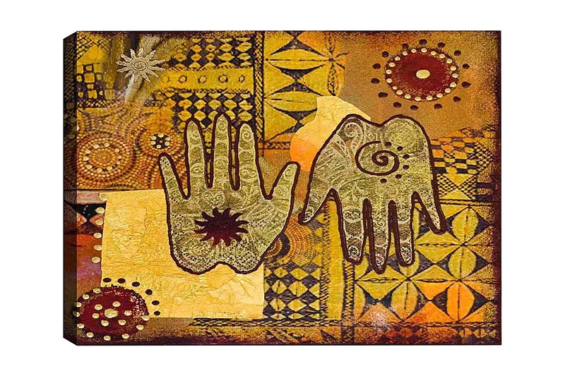 Dekorativ Canvasbilde 50x70 cm, Flerfarget