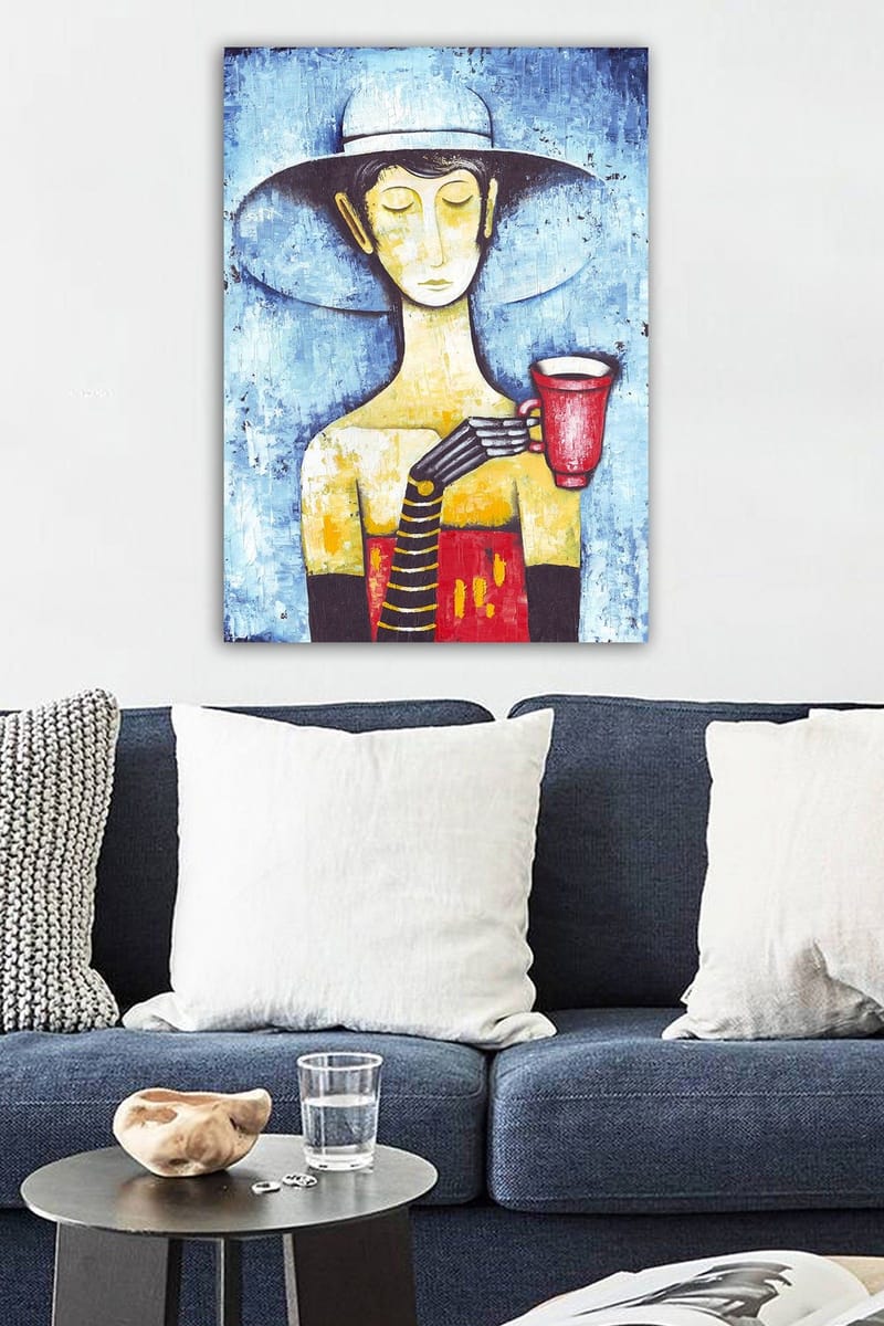 Dekorativ Canvasbilde 50x70 cm - Flerfarget - Innredning - Bilder & kunst - Lerretsbilder