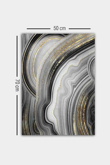 Dekorativ Canvasbilde 50x70 cm - Flerfarget - Innredning - Bilder & kunst - Lerretsbilder
