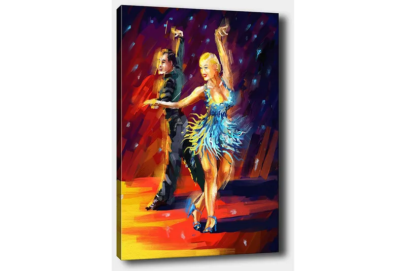 Dekorativ Canvasbilde 50x70 cm - Flerfarget - Innredning - Bilder & kunst - Lerretsbilder