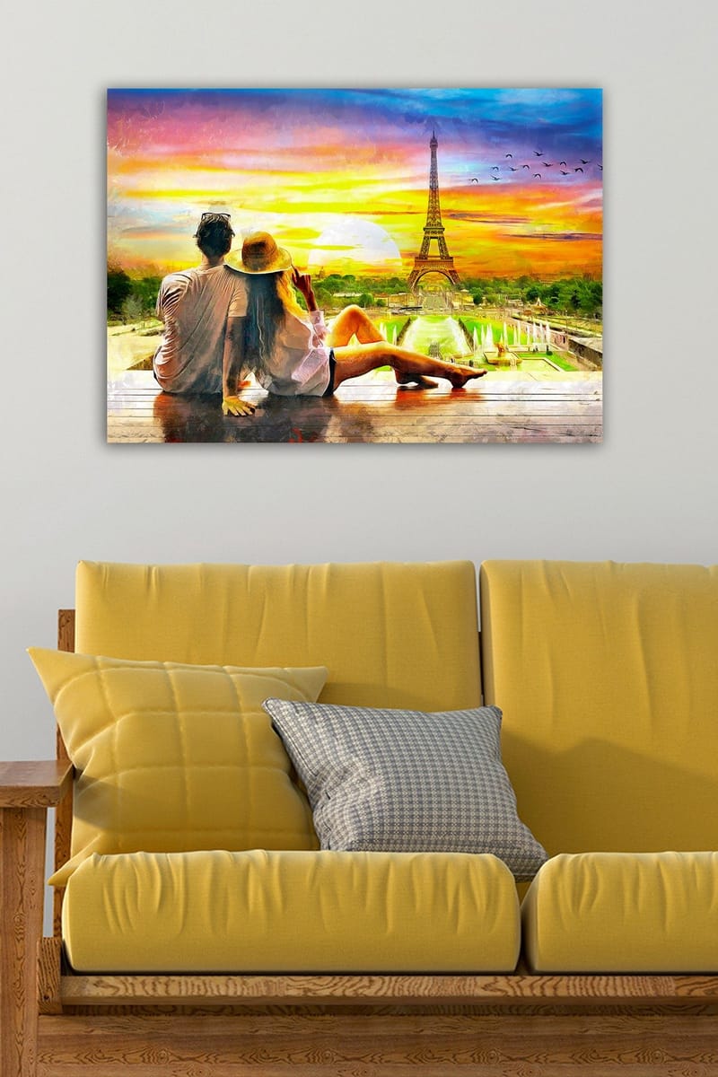 Dekorativ Canvasbilde 50x70 cm - Flerfarget - Innredning - Bilder & kunst - Lerretsbilder