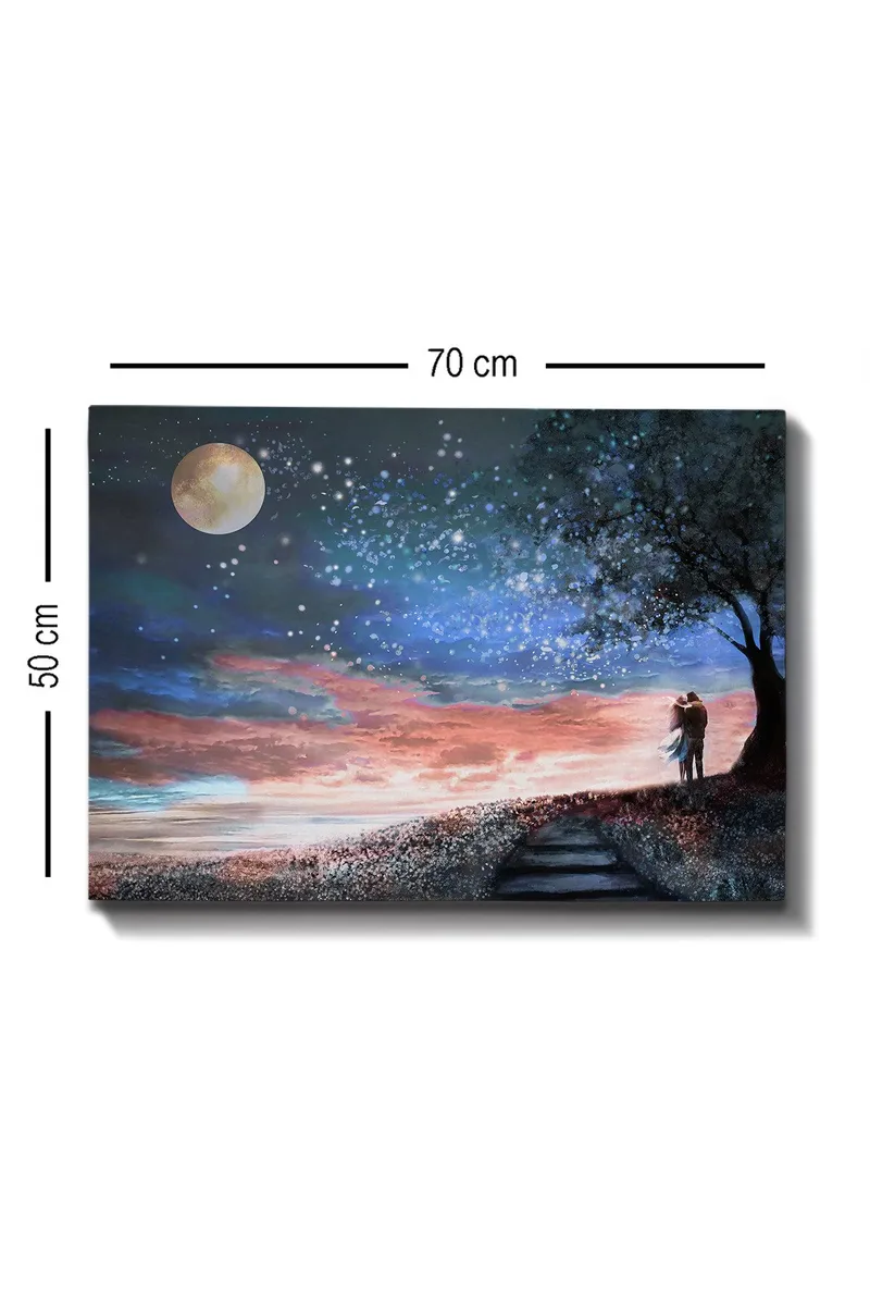 Dekorativ Canvasbilde 50x70 cm - Flerfarget - Innredning - Bilder & kunst - Lerretsbilder