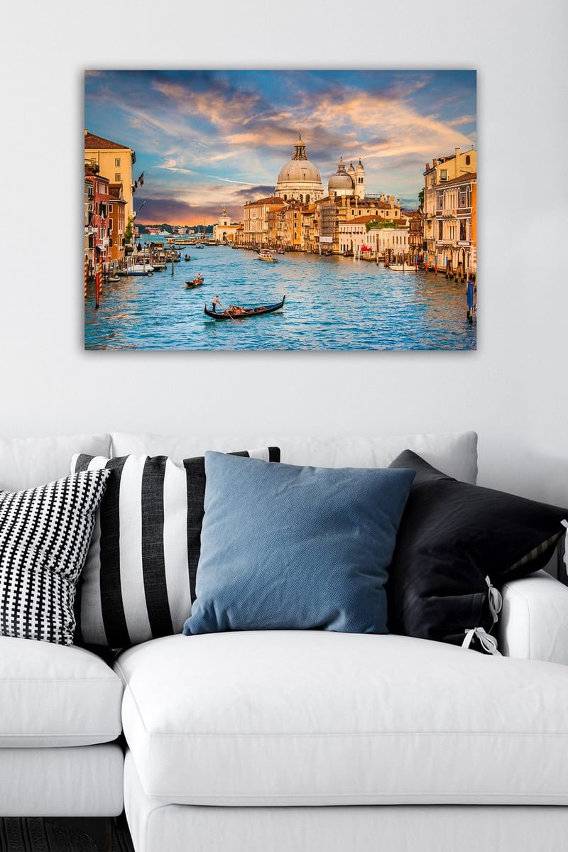 Dekorativ Canvasbilde 50x70 cm - Flerfarget - Innredning - Bilder & kunst - Lerretsbilder