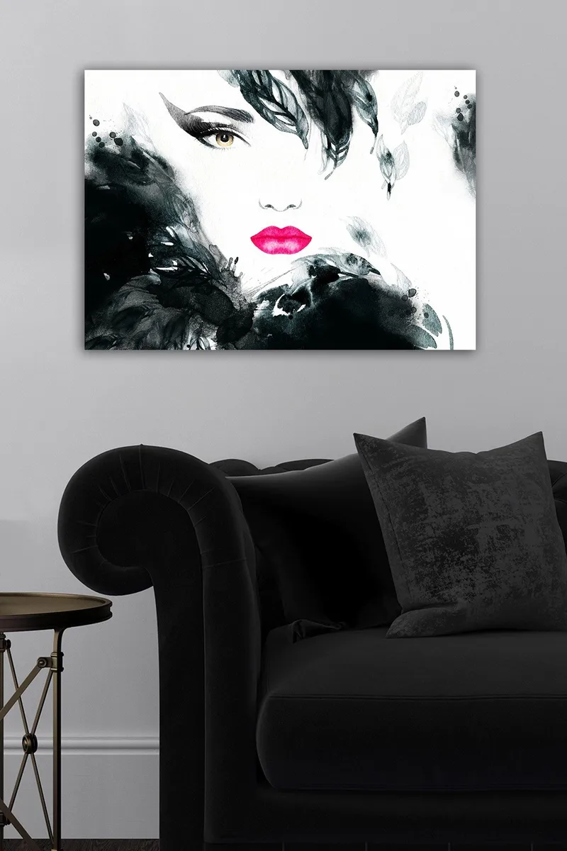 Dekorativ Canvasbilde 50x70 cm - Flerfarget - Innredning - Bilder & kunst - Lerretsbilder