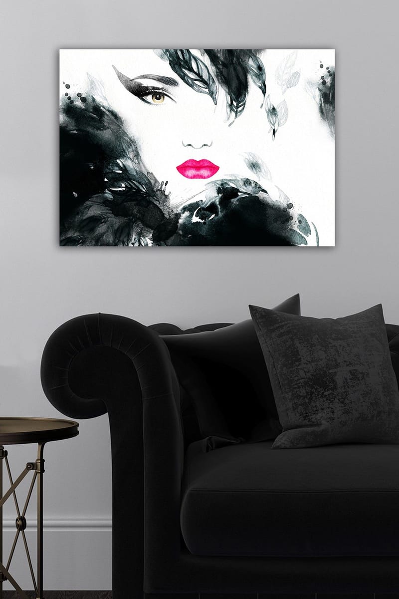 Dekorativ Canvasbilde 50x70 cm - Flerfarget - Innredning - Bilder & kunst - Lerretsbilder