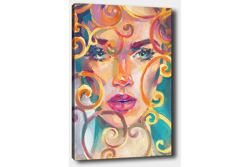 Dekorativ Canvasbilde 50x70 cm - Flerfarget - Innredning - Bilder & kunst - Lerretsbilder
