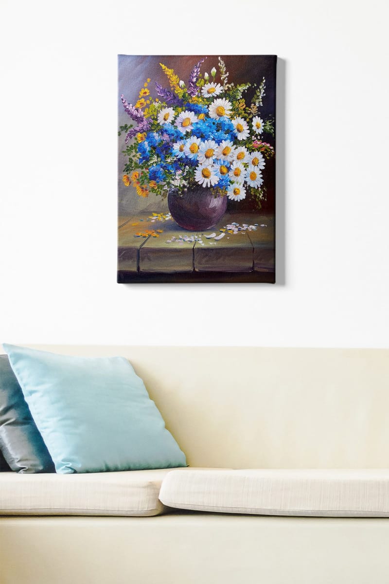 Dekorativ Canvasbilde 50x70 cm - Flerfarget - Innredning - Bilder & kunst - Lerretsbilder