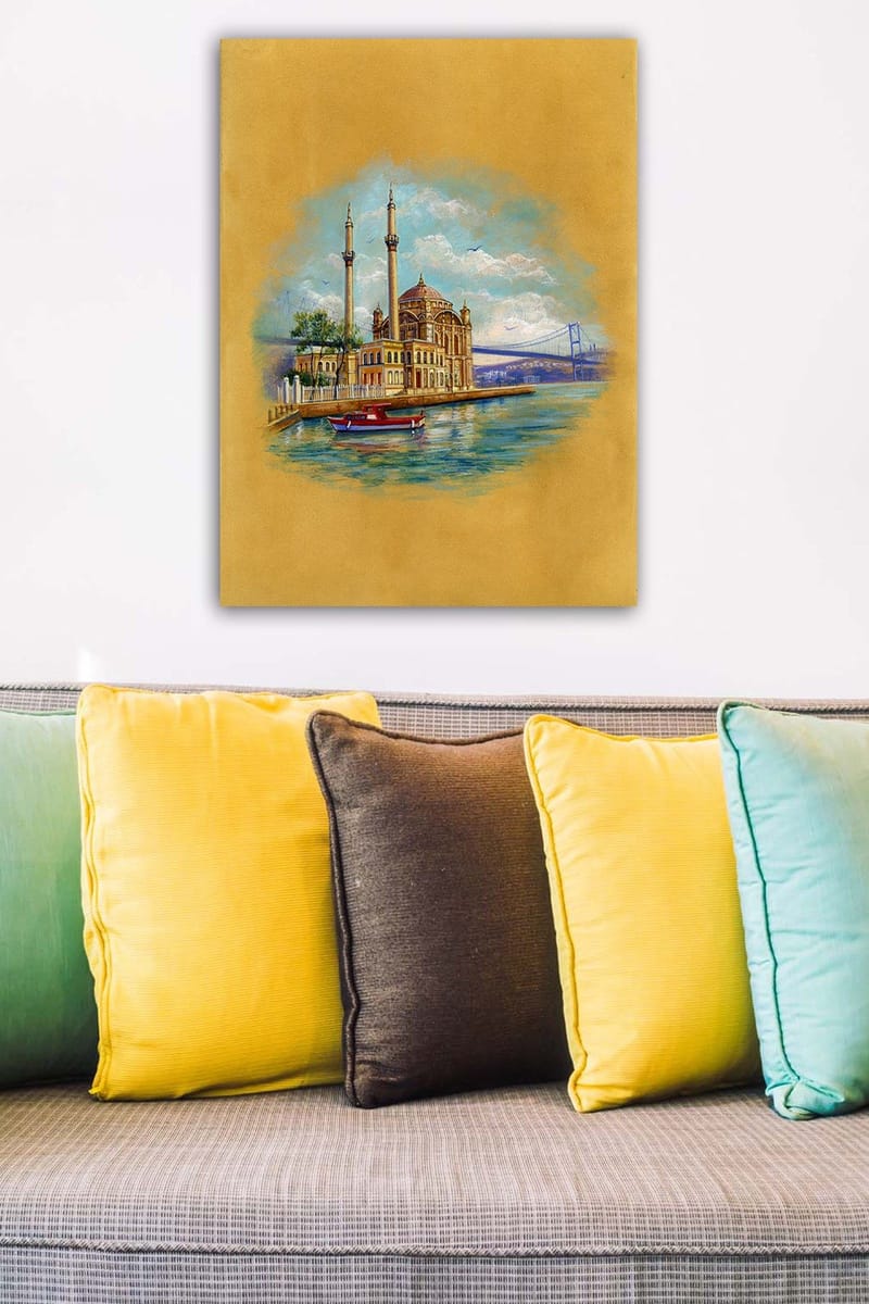 Dekorativ Canvasbilde 50x70 cm - Flerfarget - Innredning - Bilder & kunst - Lerretsbilder