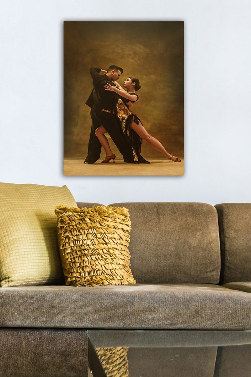 Dekorativ Canvasbilde 50x70 cm - Flerfarget - Innredning - Bilder & kunst - Lerretsbilder