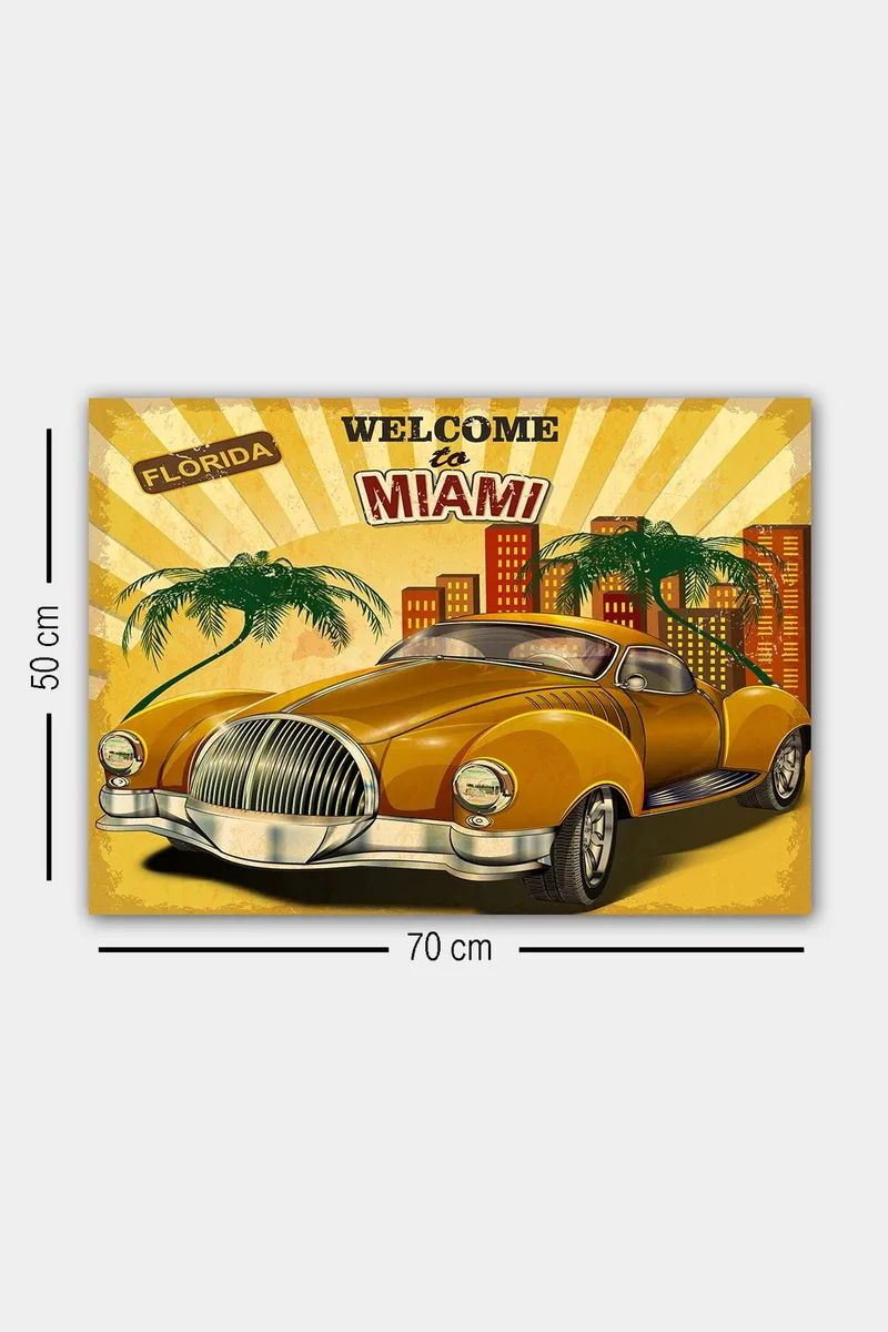 Dekorativ Canvasbilde 50x70 cm - Flerfarget - Innredning - Bilder & kunst - Lerretsbilder