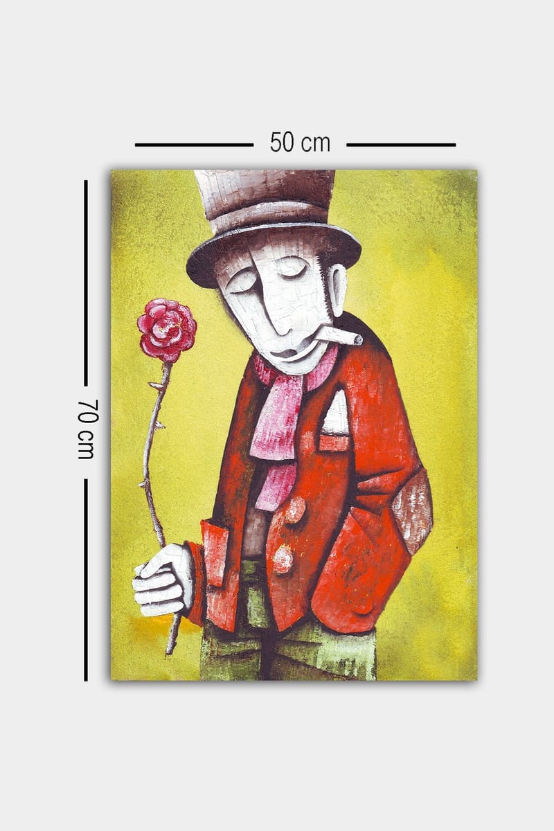 Dekorativ Canvasbilde 50x70 cm - Flerfarget - Innredning - Bilder & kunst - Lerretsbilder