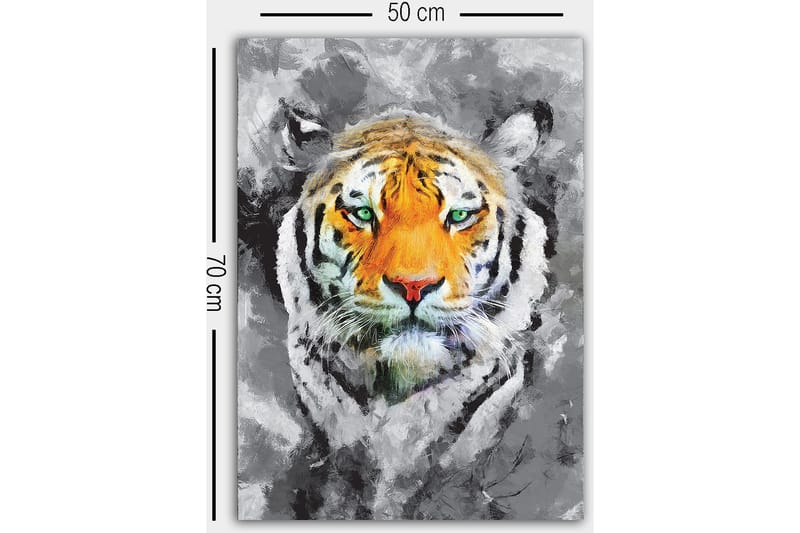 Dekorativ Canvasbilde 50x70 cm - Flerfarget - Innredning - Bilder & kunst - Lerretsbilder