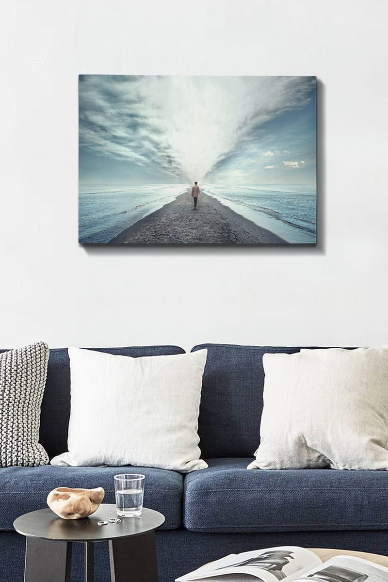 Dekorativ Canvasbilde 50x70 cm - Flerfarget - Innredning - Bilder & kunst - Lerretsbilder