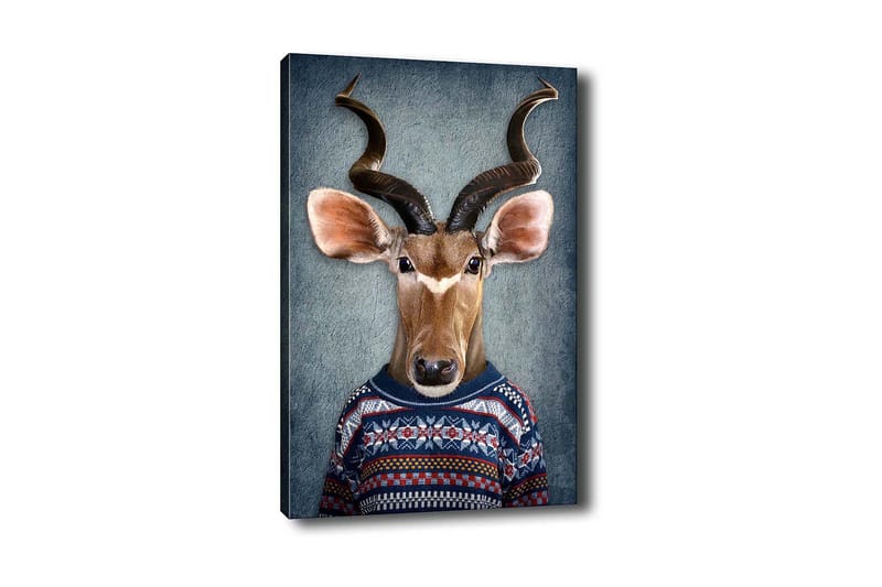 Dekorativ Canvasbilde 50x70 cm, Flerfarget