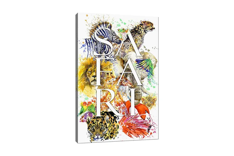 Dekorativ Canvasbilde 50x70 cm, Flerfarget