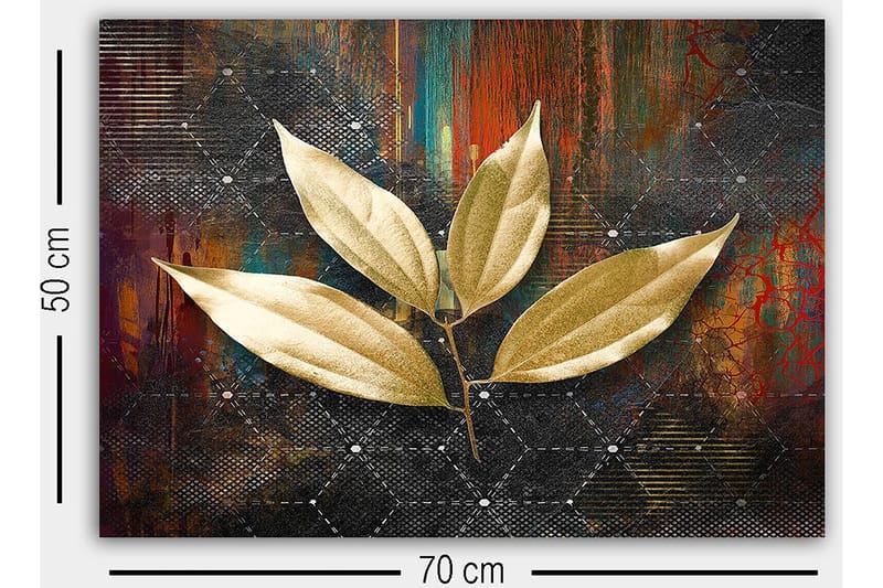 Dekorativ Canvasbilde 50x70 cm - Flerfarget - Innredning - Bilder & kunst - Lerretsbilder