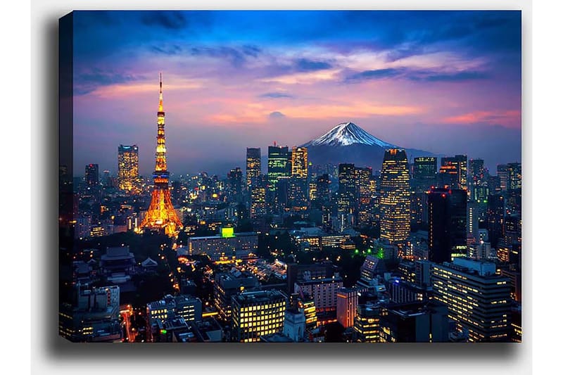 Dekorativ Canvasbilde 50x70 cm - Flerfarget - Innredning - Bilder & kunst - Lerretsbilder