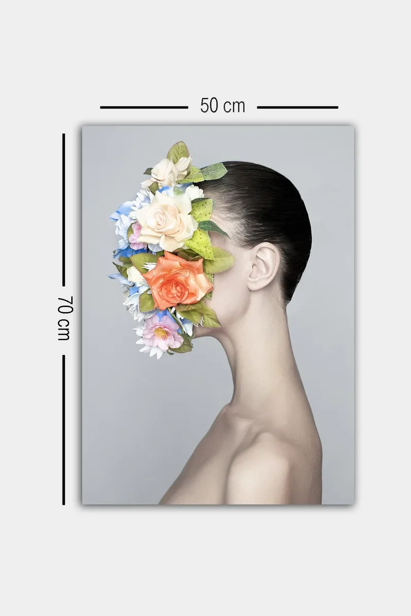 Dekorativ Canvasbilde 50x70 cm - Flerfarget - Innredning - Bilder & kunst - Lerretsbilder