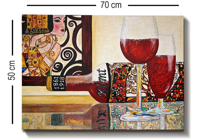 Dekorativ Canvasbilde 50x70 cm - Flerfarget - Innredning - Bilder & kunst - Lerretsbilder