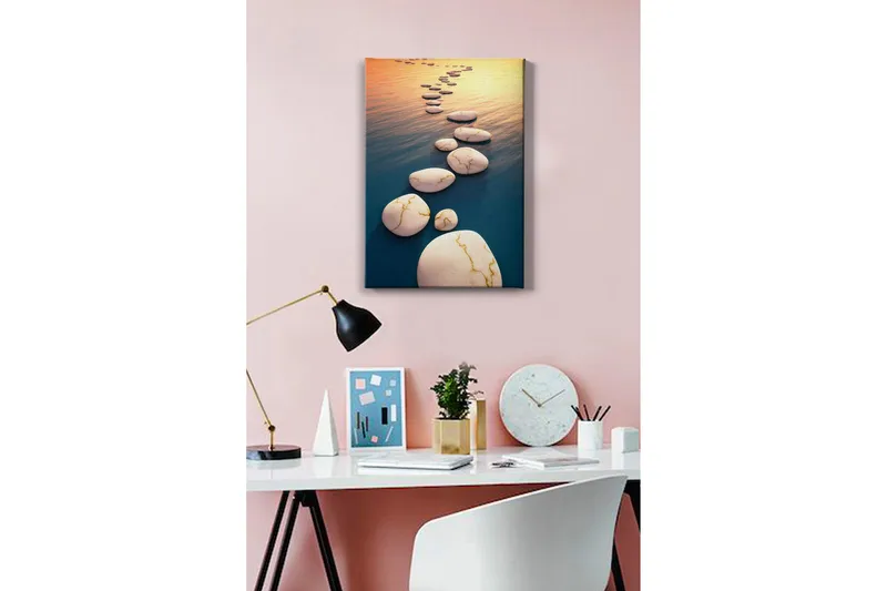 Dekorativ Canvasbilde 50x70 cm - Flerfarget - Innredning - Bilder & kunst - Lerretsbilder