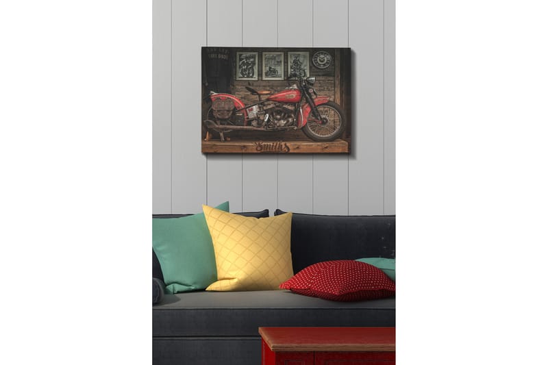 Dekorativ Canvasbilde 50x70 cm - Flerfarget - Innredning - Bilder & kunst - Lerretsbilder