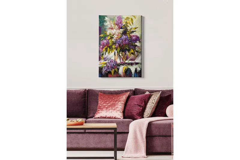 Dekorativ Canvasbilde 50x70 cm - Flerfarget - Innredning - Bilder & kunst - Lerretsbilder