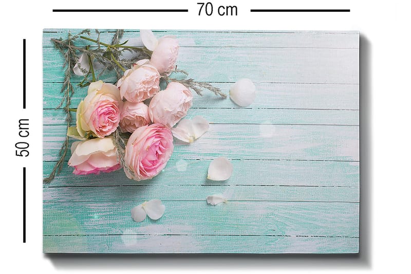 Dekorativ Canvasbilde 50x70 cm - Flerfarget - Innredning - Bilder & kunst - Lerretsbilder