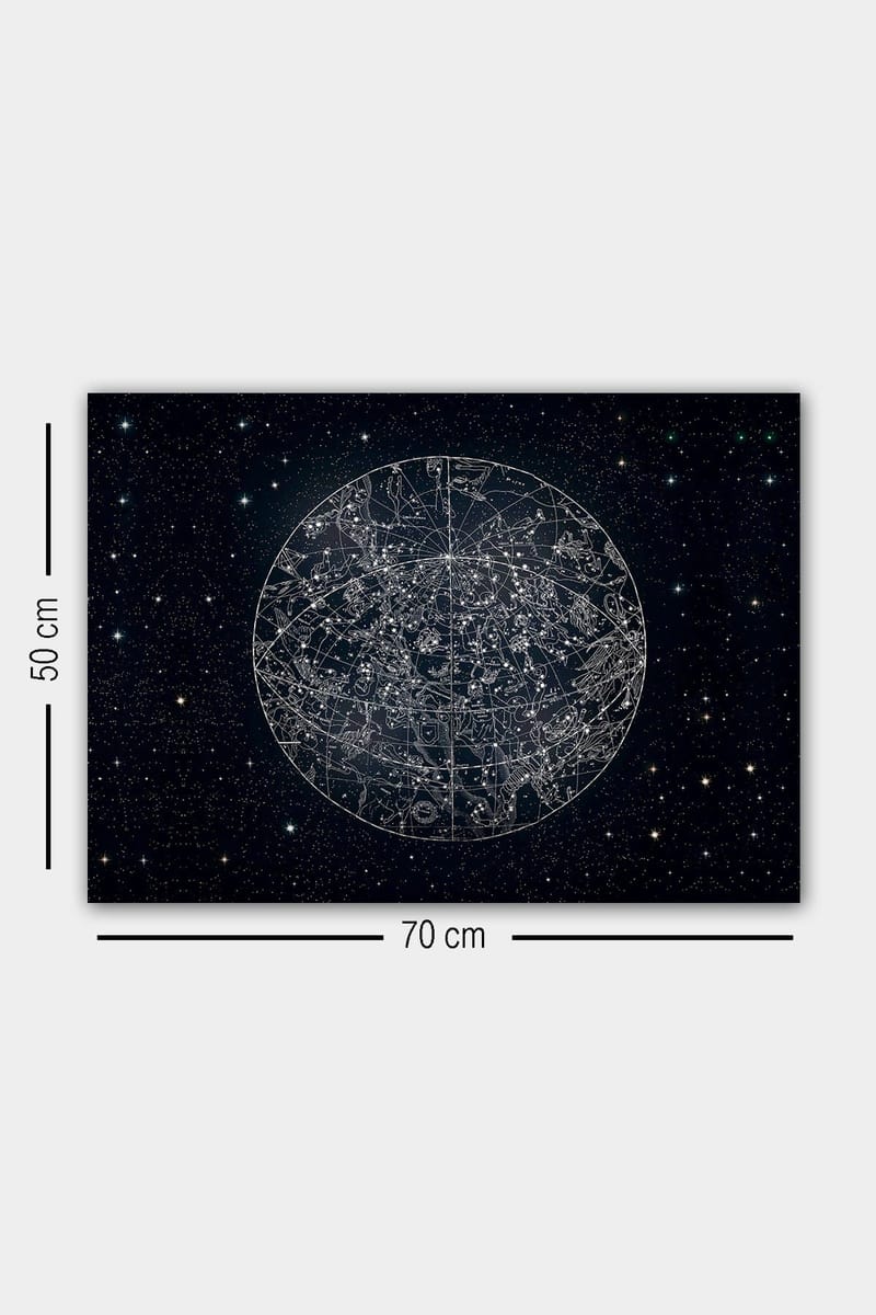 Dekorativ Canvasbilde 50x70 cm - Flerfarget - Innredning - Bilder & kunst - Lerretsbilder