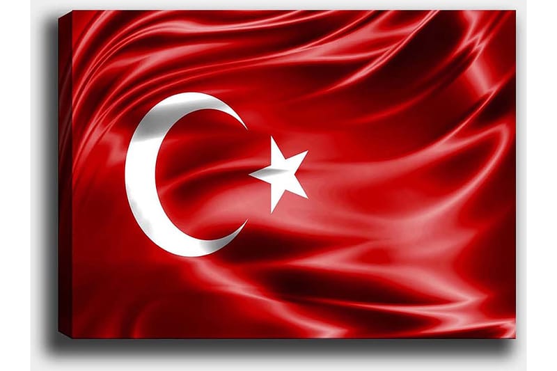 Dekorativ Canvasbilde 50x70 cm - Flerfarget - Innredning - Bilder & kunst - Lerretsbilder