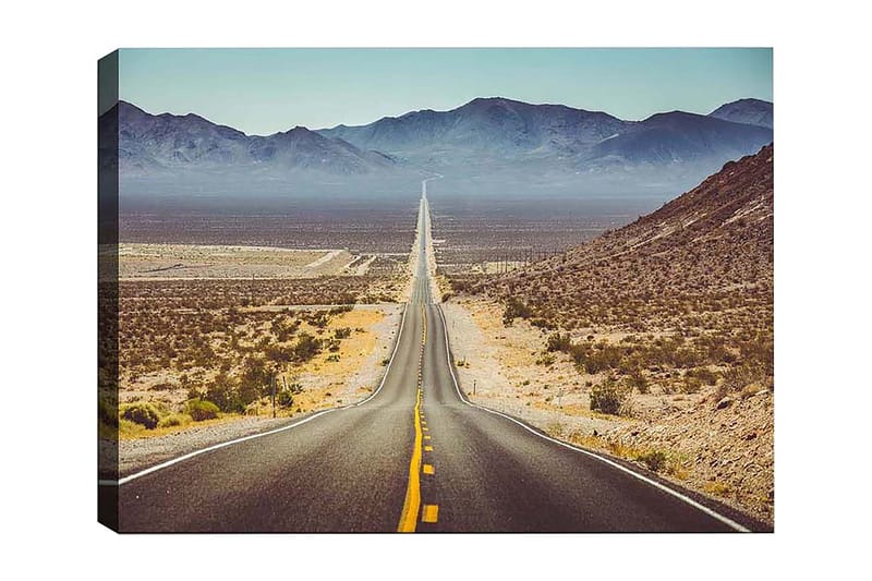 Dekorativ Canvasbilde 50x70 cm, Flerfarget