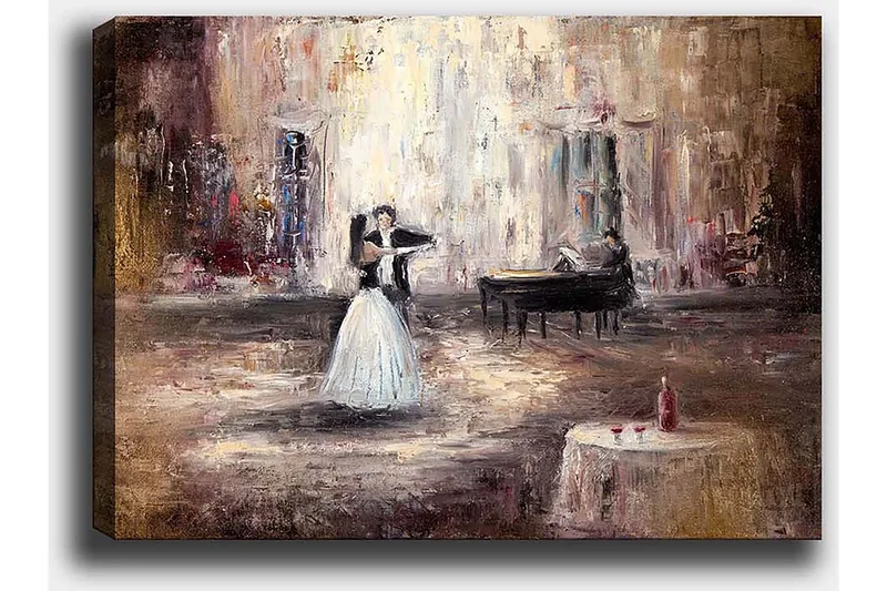 Dekorativ Canvasbilde 50x70 cm - Flerfarget - Innredning - Bilder & kunst - Lerretsbilder