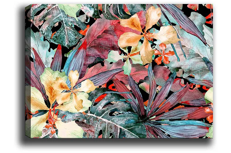 Dekorativ Canvasbilde 50x70 cm - Flerfarget - Innredning - Bilder & kunst - Lerretsbilder